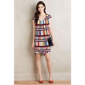 Maeve by Anthropologie Au Revoir Shift Dress in Library Print
